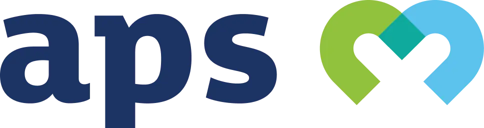 Logo der APS Hannover - Bildungspartner und staatlich anerkannte Ersatzschule für Pflegeberufe.